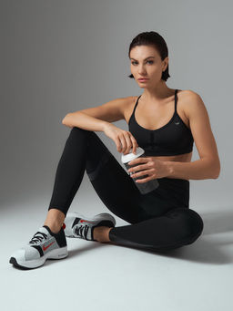 Моделирующие леггинсы со вставками из перфорированной сетки - Eazyway фото 5