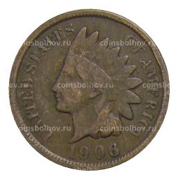 1 цент 1906 года США