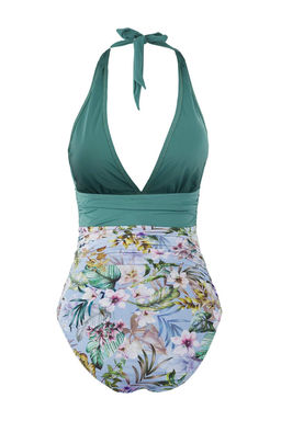 Cicek Desenli Derin V Buzgulu Mayo TBESS25MA00134 - Trendyolmilla фото 6