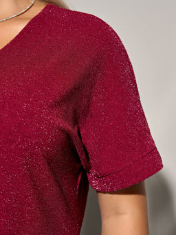 Платье 0183-1 ягодный