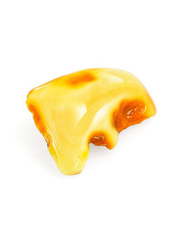 Медовый балтийский янтарь природной формы