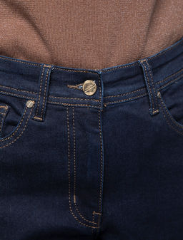 VILATTE / Джинсы-клеш из эластичного денима  фото 2