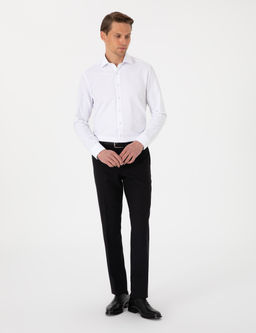 Beyaz Slim Fit Uzun Kollu Arm_rl_ G_mlek