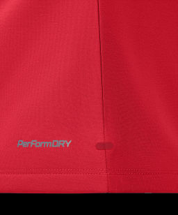 Джемпер тренировочный JOGEL PREMIER PerFormDRY Training 1/4 Zip Fleece Top, красный  фото 5