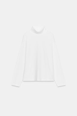 HIGH NECK T-SHIRT - Zara фото 6