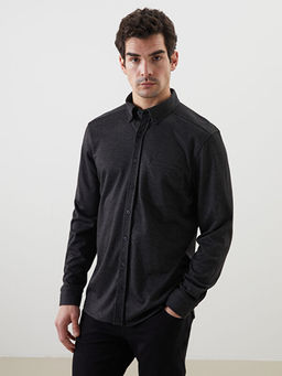 Regular Fit Uzun Kollu Erkek G?mlek