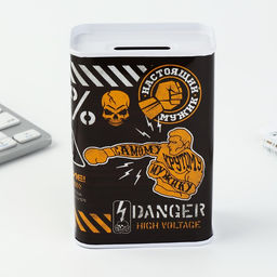 Копилка «Для мужика», 6.5×12 см