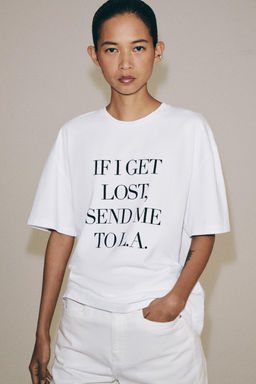 RIPPED T-SHIRT KATE MOSS X ZARA  фото 5