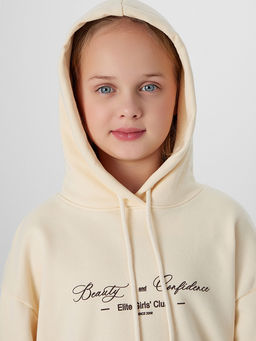 Худи для девочек бежевое - Mark formelle фото 4