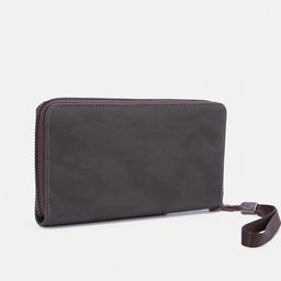 Портмоне мужское на молнии, отдел для купюр, для карт, для монет, цвет чёрный - Simaland фото 2