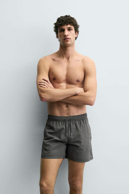 STRIPED SWIMMING TRUNKS - Zara фото 7