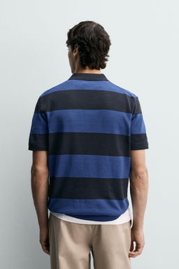 POLO PUNTO JACQUARD RAYAS / rayas - Zara фото 3