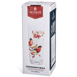 ТЕРМОКРУЖКА AGNESS СНЕГИРИ 360МЛ  фото 10