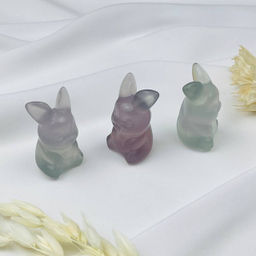 Фигурка резная "Пикачу" из Флюорита