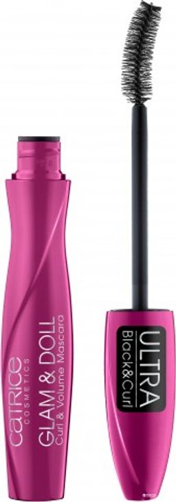 CATRICE Тушь для ресниц Glamour Doll Curl & Volume Mascara, подкручивающая 10 мл  фото 2
