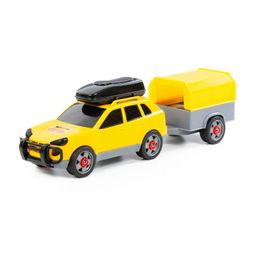 Автомобиль легковой с прицепом (в сеточке) - Полесье фото 6