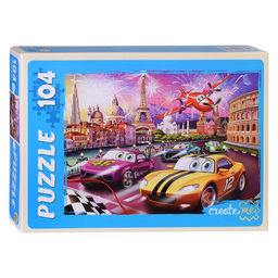 Пазлы 104 "Крутой вираж №7"