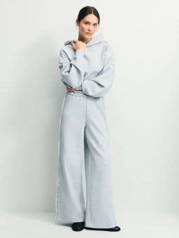 Широкие брюки из хлопка с кружевом / Zarina