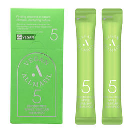 AllMasil Шампунь для волос с яблочным уксусом / 5 Probiotics Apple Vinegar Shampoo Stick Pouch, 20 шт. х 8 мл