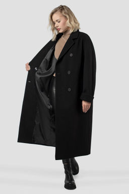 Пальто женское демисезонное (пояс) - El podio фото 2