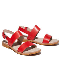 Женские сандалии Timberland Chicago Riverside Sandal 2 Strap красные  фото 2