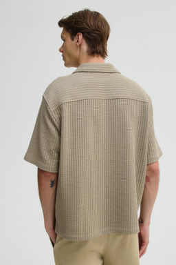 Camisa resort gofrada Loose Fit - H&m фото 4