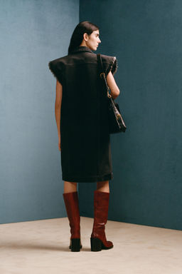 BOTA ALTA PIEL WILLY CHAVARRIA X ZARA / Marr?n фото 2
