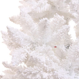 Ёлка "Звон вьюги" 180 см, ПВХ (786 веток), белый иней, Белый