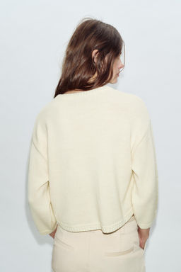SHORT KNIT JUMPER - Zara фото 4