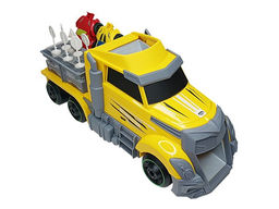 Грузовик - роботранспортер желтый (9/0099, "Нордпласт") в коробке