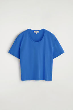 CAMISETA DE ALGOD?N CON CUELLO REDONDO