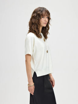 Футболка с пайетками ANTIGA