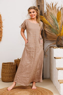 Платье AMORI 9725 льняной