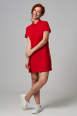 Платье Натали 14413 поло из хлопка  фото 64