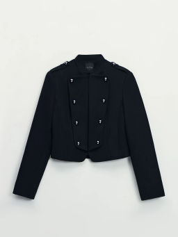 Приталенный жакет с декоративными пуговицами / Zarina