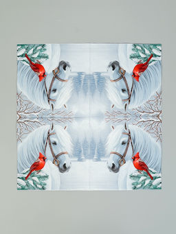 Цена за 3 шт. Салфетки бумажные трёхслойные «Волшебная лошадь», 33×33, 20 шт.