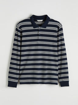 Polo Yaka ?izgili Erkek Ti??rt