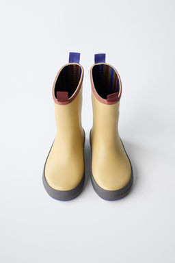 COLOUR BLOCK WELLINGTON BOOTS - Zara фото 4