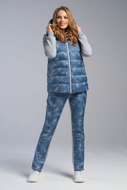 Жилет М-411 джинс - А+б коллекция фото 4