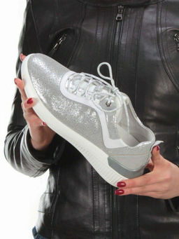 05-FDL160-2P GRAY Кроссовки (нубук)