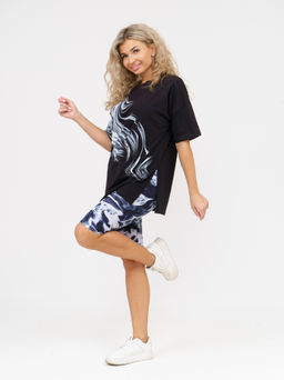 910 Костюм "черный/черный"