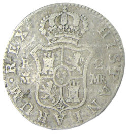 2 реала 1790 года Испания