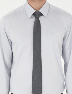 Gri Slim Fit Uzun Kollu Basic G_mlek - Pierre cardin фото 6