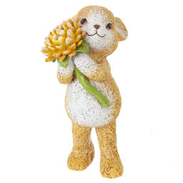 Фигурка декоративная "Заяц", L7 W11 H17 см