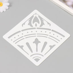 Трафарет плитка 15х15 см