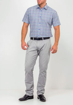 Сорочка мужская короткий рукав GREG 245/209/063/Z/1  фото 3