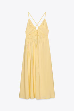 FLOWING MIDI DRESS - Zara фото 17