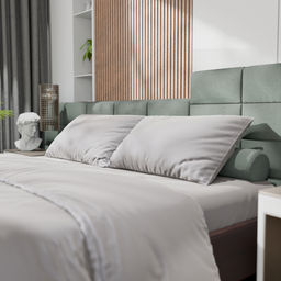 Постельное бельё Этель 1,5сп Tencel 155*210см, 160*245см, 50*70см-2шт, цвет светло-серый фото 2