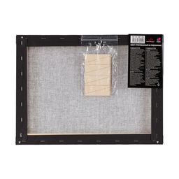 Холст грунтованный на подрамнике VISTA-ARTISTA ACBF-3040 100% хлопок 30 х 40 см 240 г/кв.м 2 шт PERESLAVL BLACK EDITION мелкозернистый