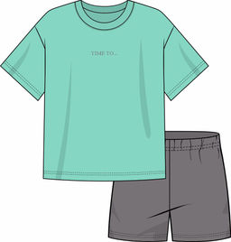 Пижама для девочки 91326 Lets go - Let's go фото 7